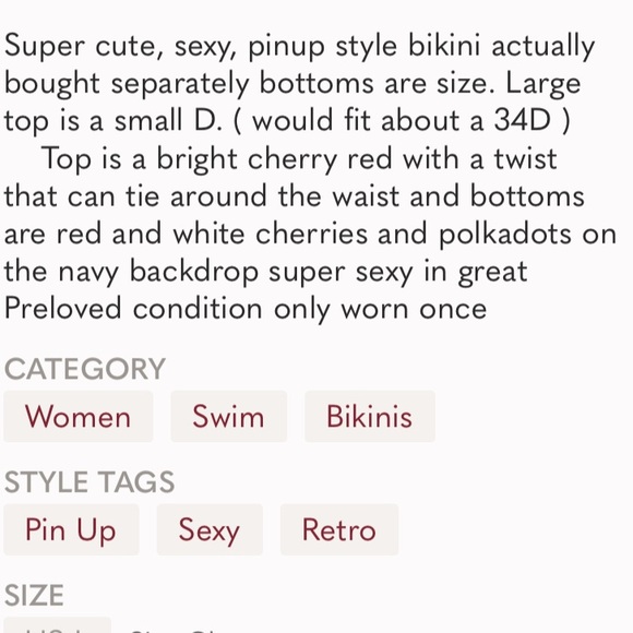 LavieenRose pinup bikini - Picture 2 of 9